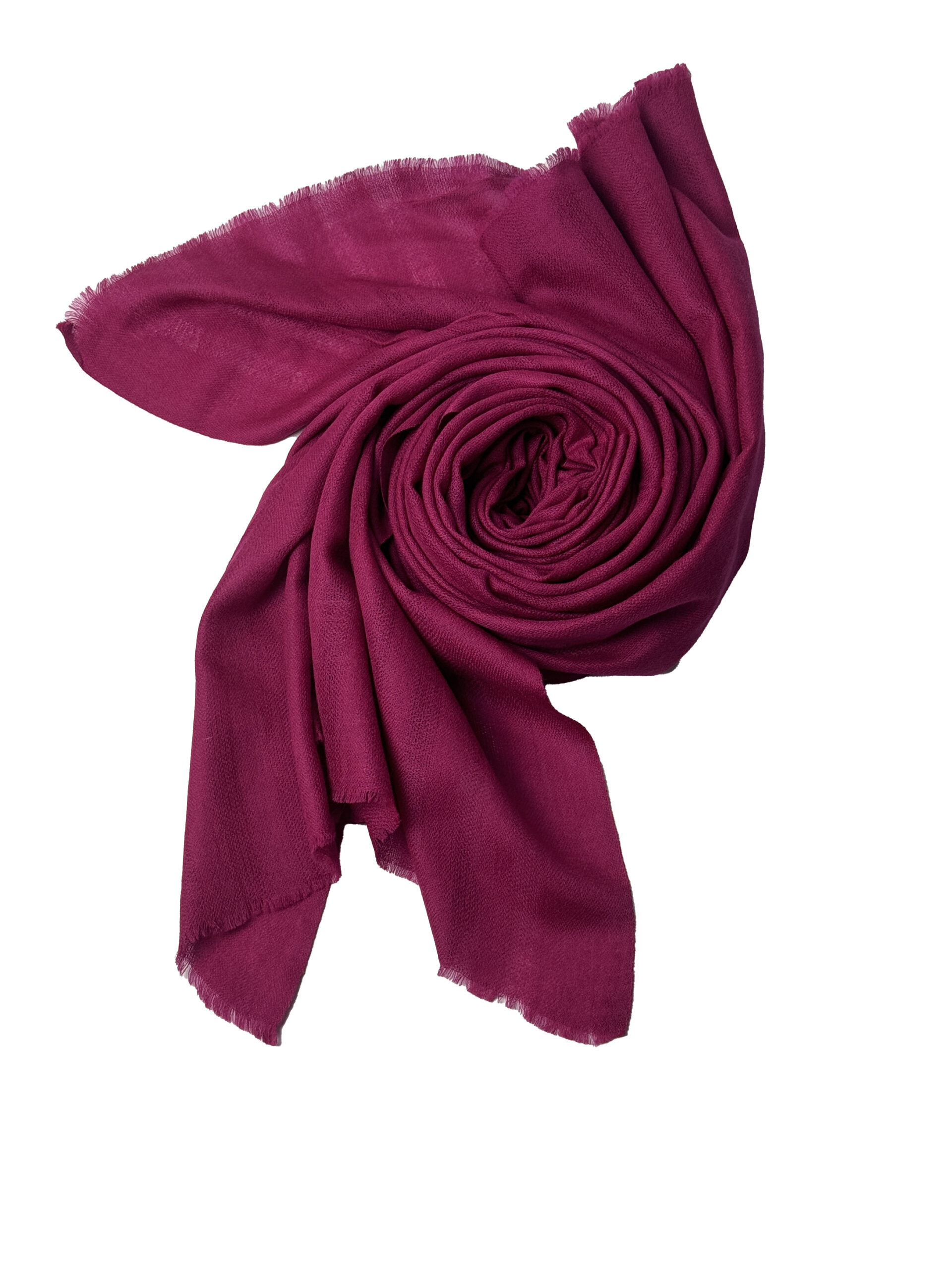Semi Pashmina Fuchsia Block