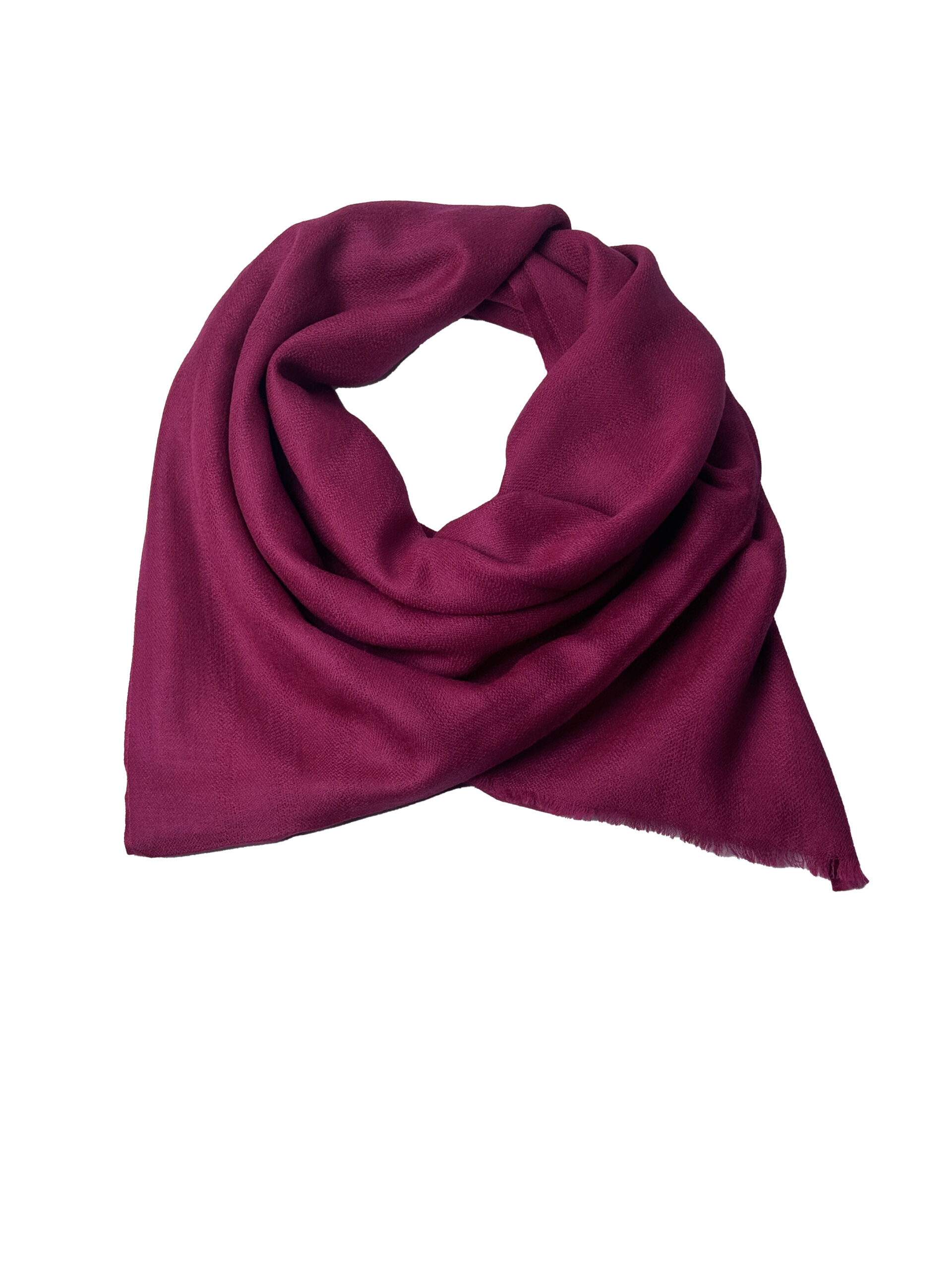 Semi Pashmina Fuchsia Block - Image 3