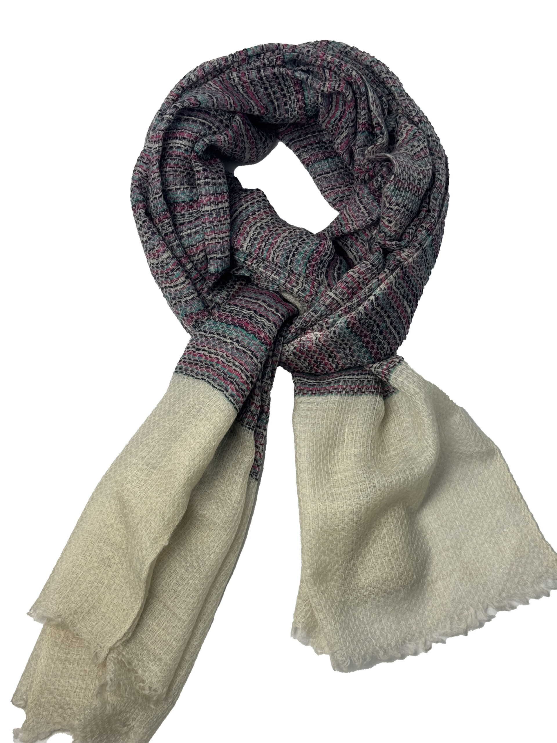 Pashmina Cream Multicoloured - Image 4