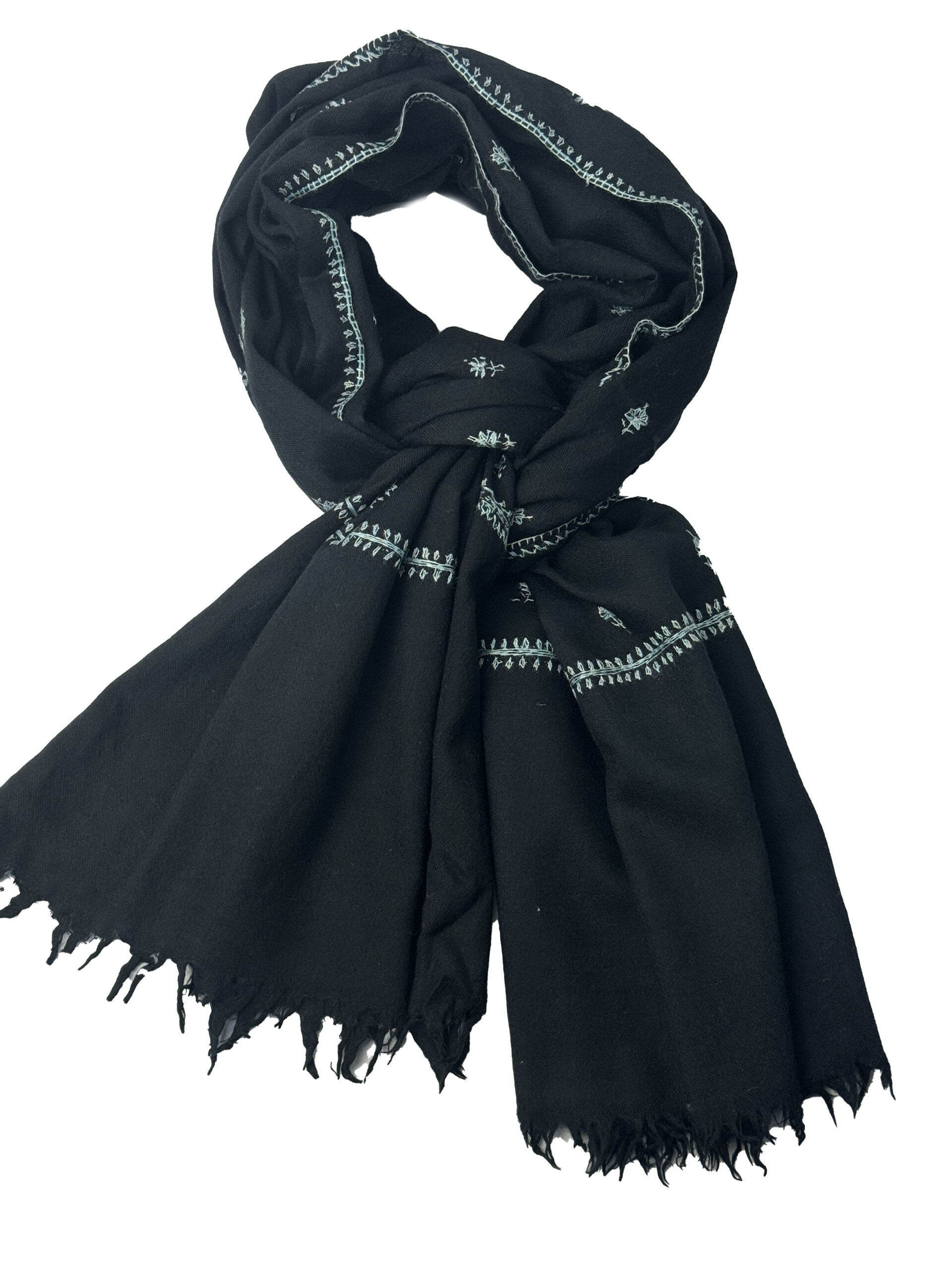 Embroidery Black Leaf - Image 3