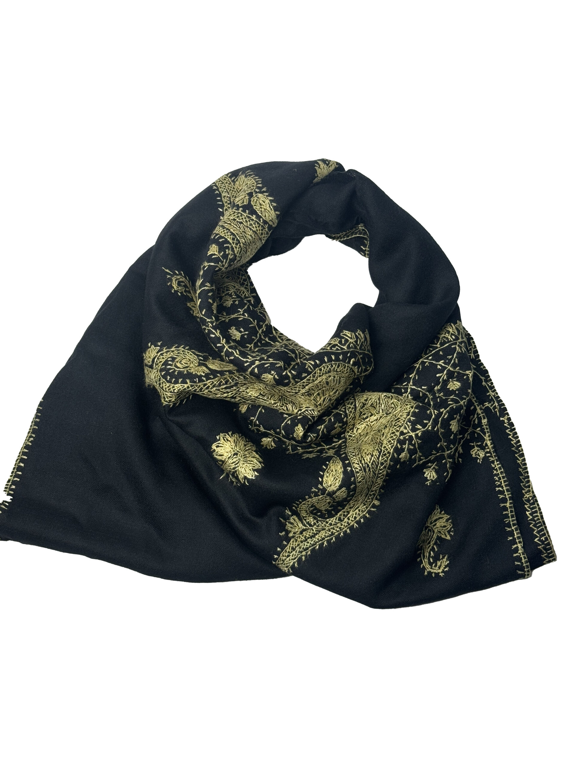 Embroidery black with gold - Image 2