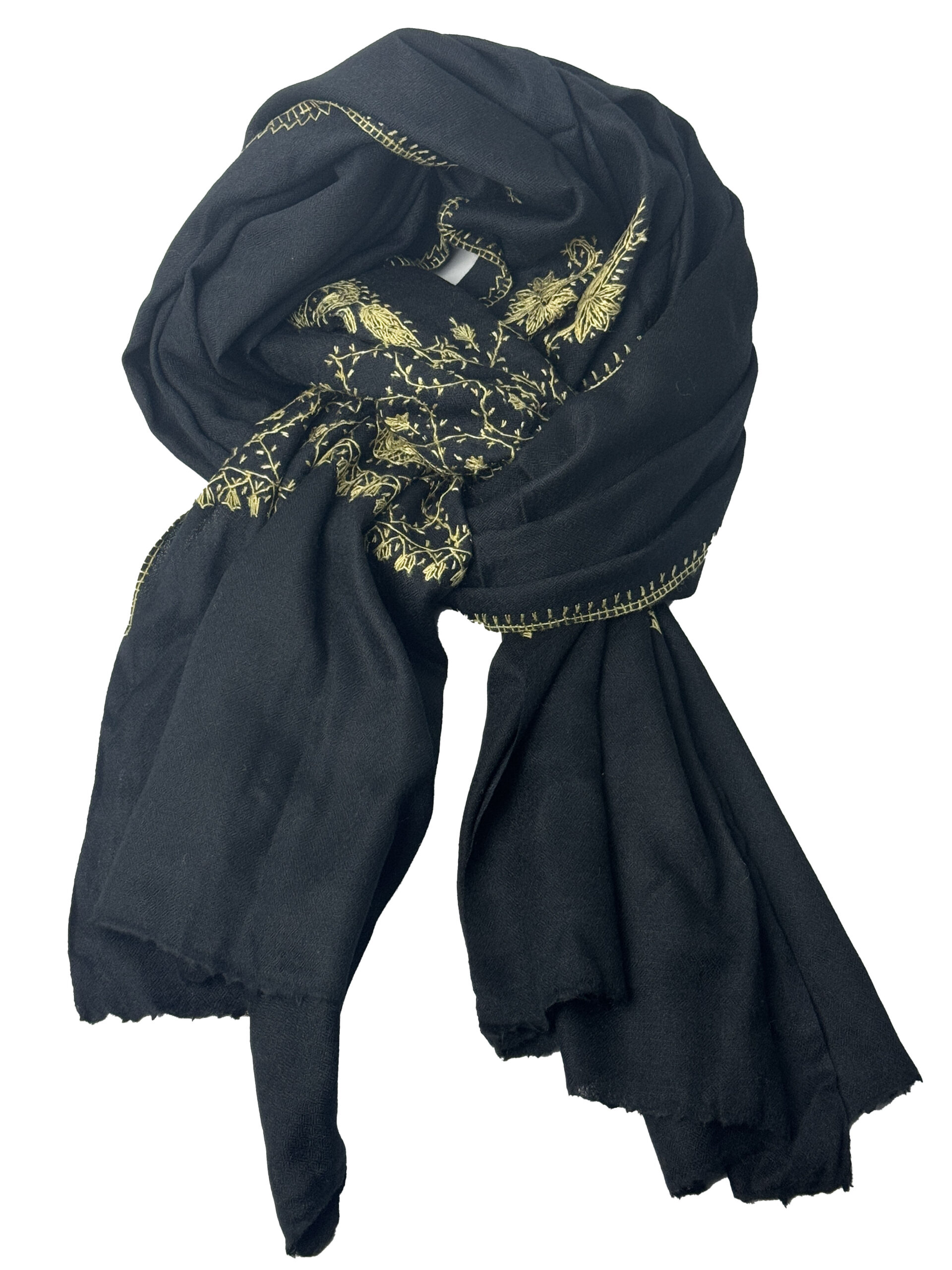 Embroidery black with gold - Image 3