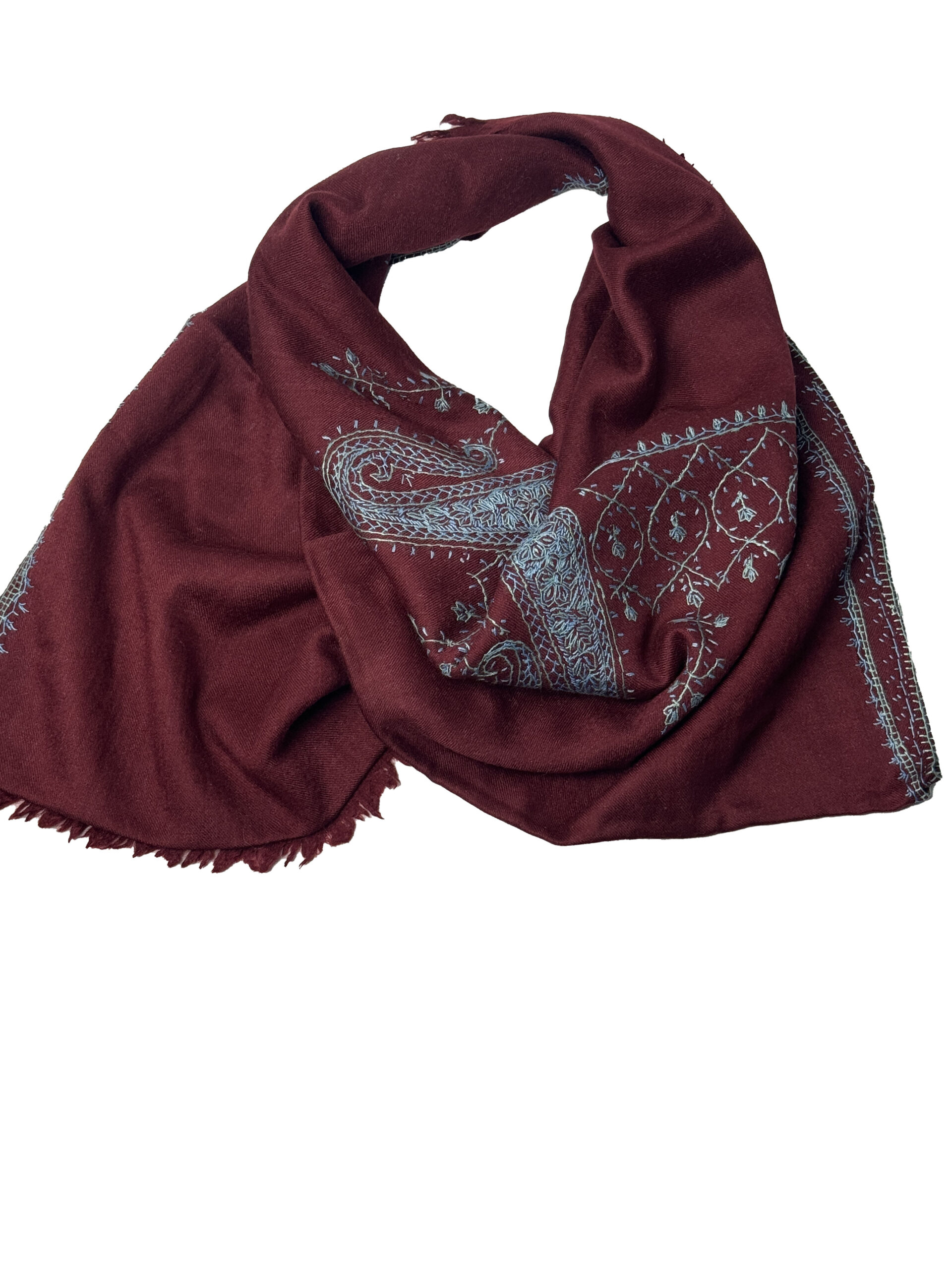 Embroidery Maroon Traditional - Image 4