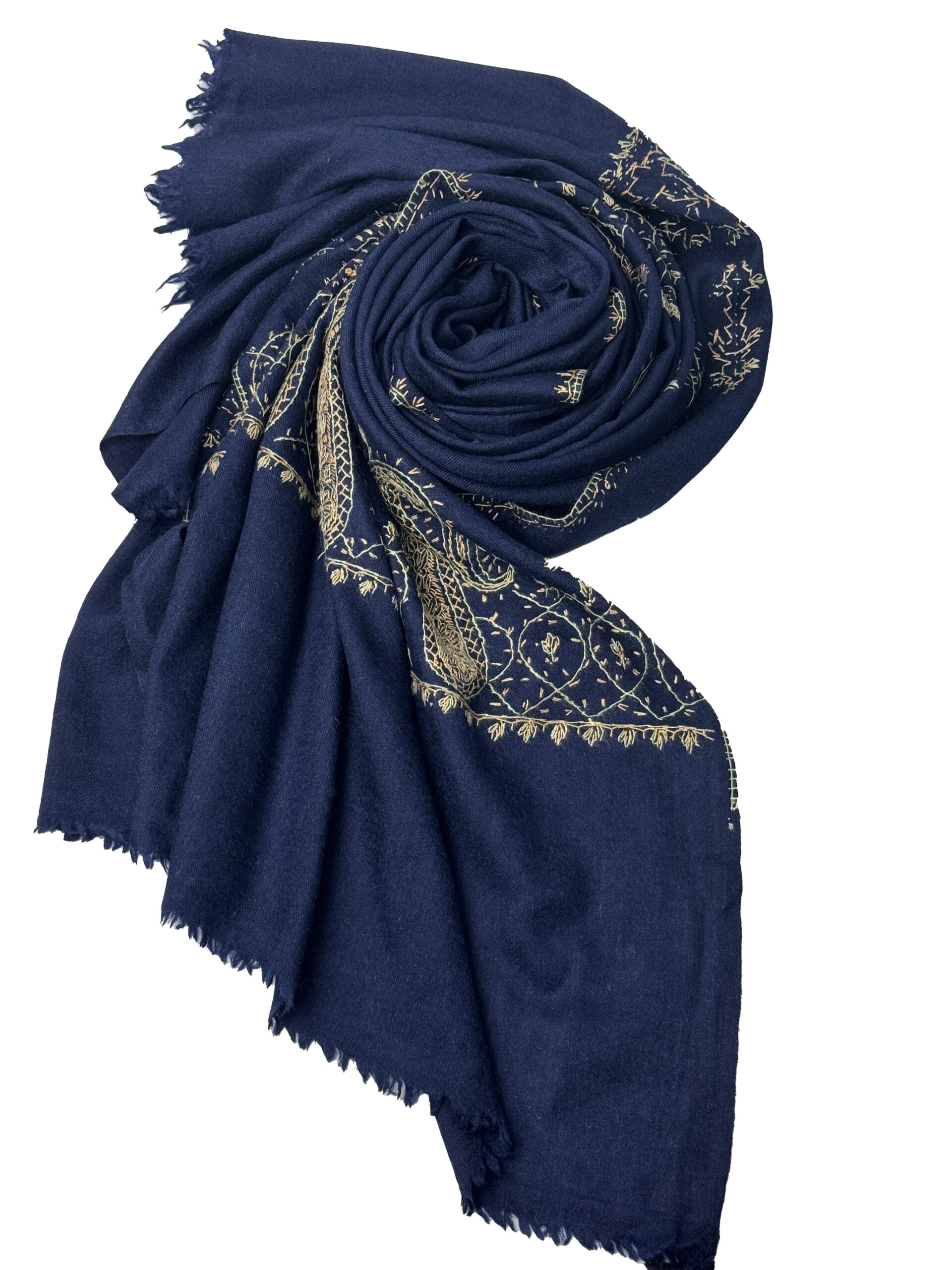 Embroidery Navy Blue